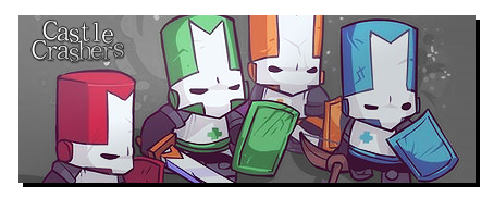 les 4 chevaliers de castle crashers