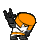 chevalier jaune qui danse